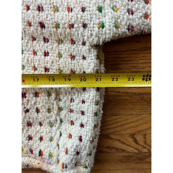 Bolivian Imports Multicolor Sweater Cardigan Top  Women's Size Medium - Picture 7 of 8